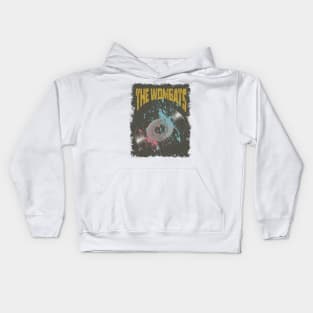 The Wombats Vintage Vynil Kids Hoodie